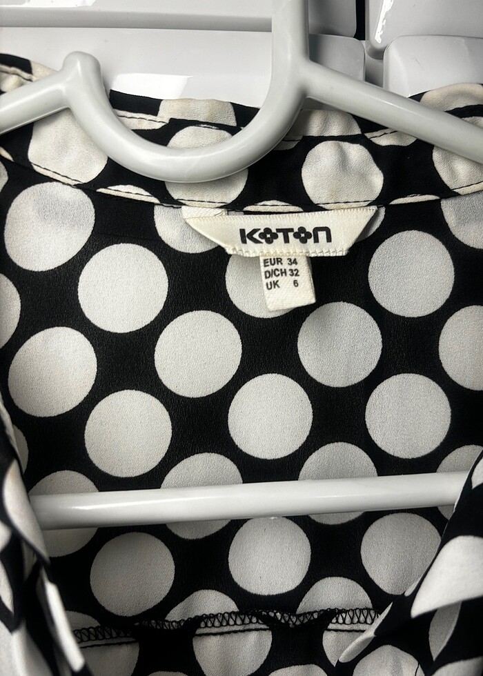 Puantiyeli gömlek - Görsel 2