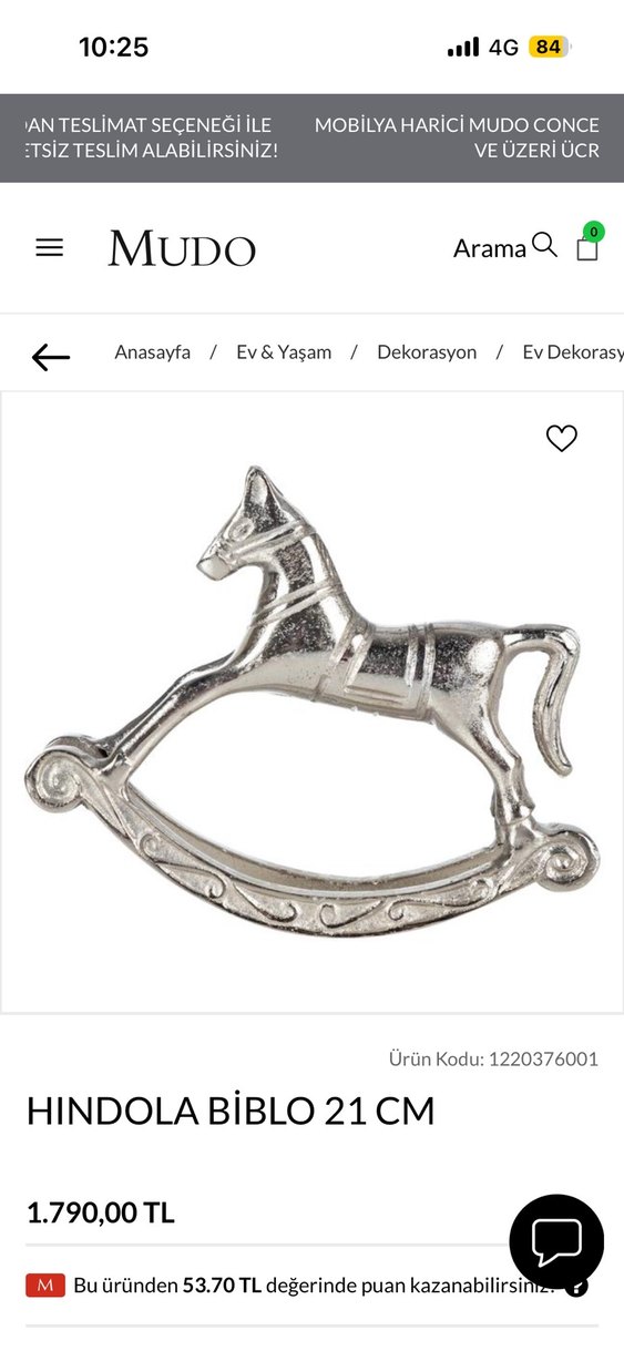 Gri Sallanan At Biblo Seti Mudo Concept - Görsel 3