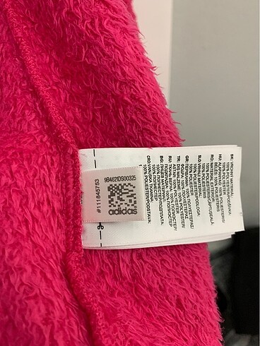 xl Beden adidas peluş hırka
