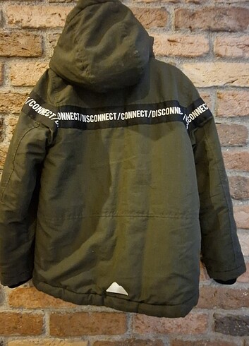 9 Yaş Beden haki Renk Name it marka unisex mont