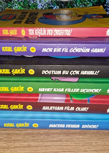 Kral Şakir Çizgi Roman Seti - 6 Kitap