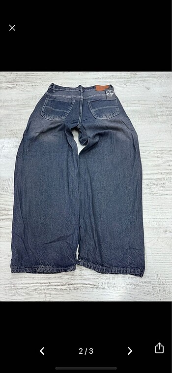 Diğer ST.POLL UNISEX SUPER BAGGY JEAN