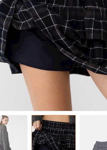 m Beden BERSHKA ŞORT ETEK