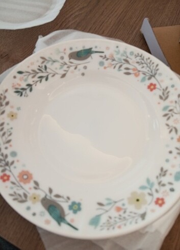 Arkopal 6 lı çukur yemek tabağı 