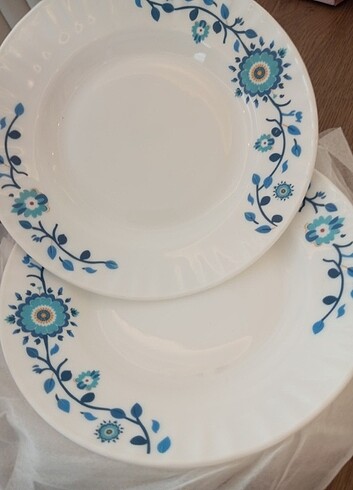 Arkopal 6 lı çukur yemek tabağı