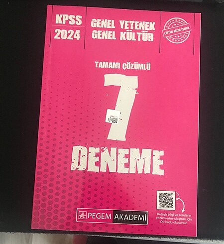 Kpss pegem deneme