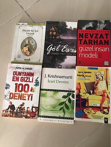 5 kitap 50 TL