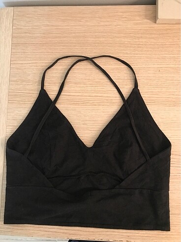 Diğer Askılı crop top