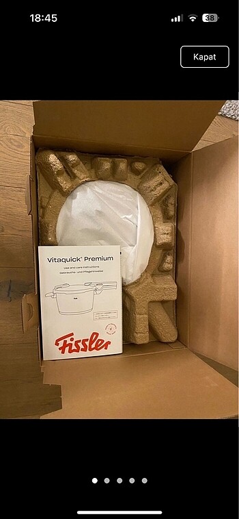 Fissler vitaquick premium 4,5lt