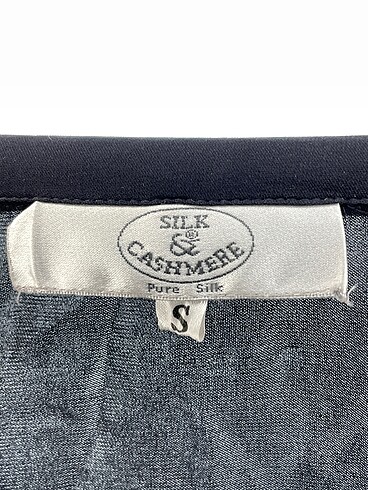s Beden siyah Renk Silk & Cashmere Gömlek %70 İndirimli.