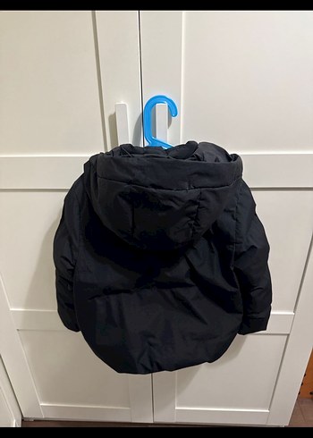 Siyah Fermuarlı Erkek Çocuk Mont - Görsel 2