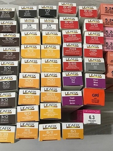 SAÇ BOYASI SETİ (64 lü) - Görsel 2