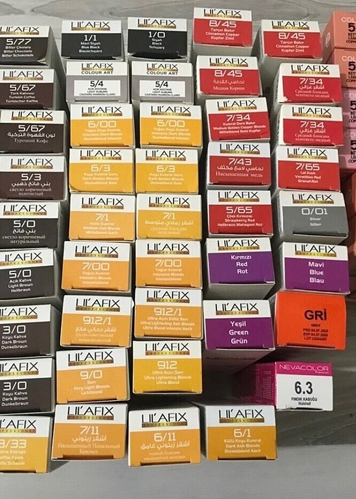 SAÇ BOYASI SETİ (64 lü) - Görsel 2