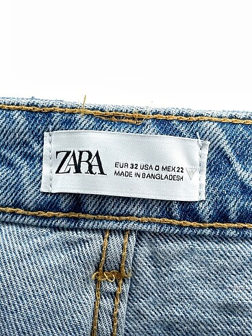 32 Beden mavi Renk Zara Jean / Kot %70 İndirimli.