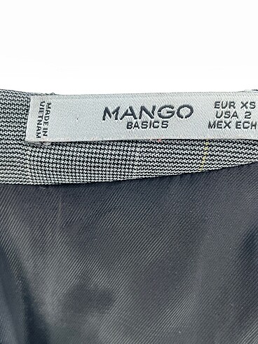 xs Beden gri Renk Mango Kısa Elbise %70 İndirimli.