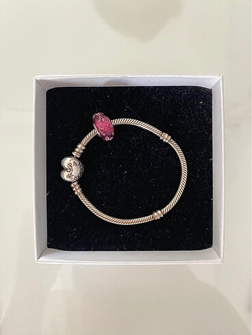 PEMBE MURANO CHARM