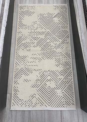 Diğer Modern Geometrik Bej Hali Kilim