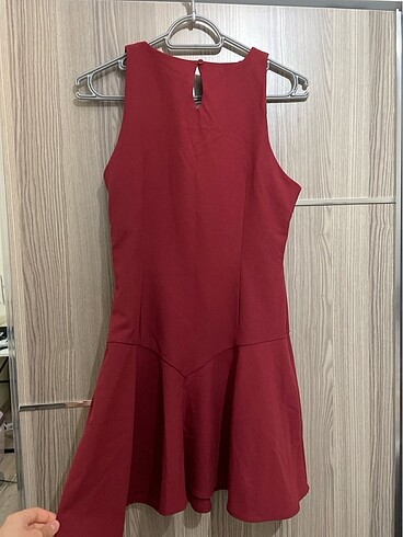 Pull and Bear Pull&Bear bordo M beden elbise