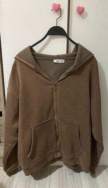 Diğer Kahverengi Oversize Hırka