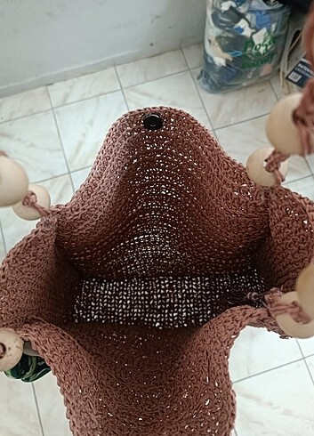 Diğer Kağıt ipten el emeği sıfır çanta