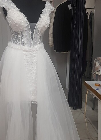 Gelinlik after party elbisesi - Görsel 5