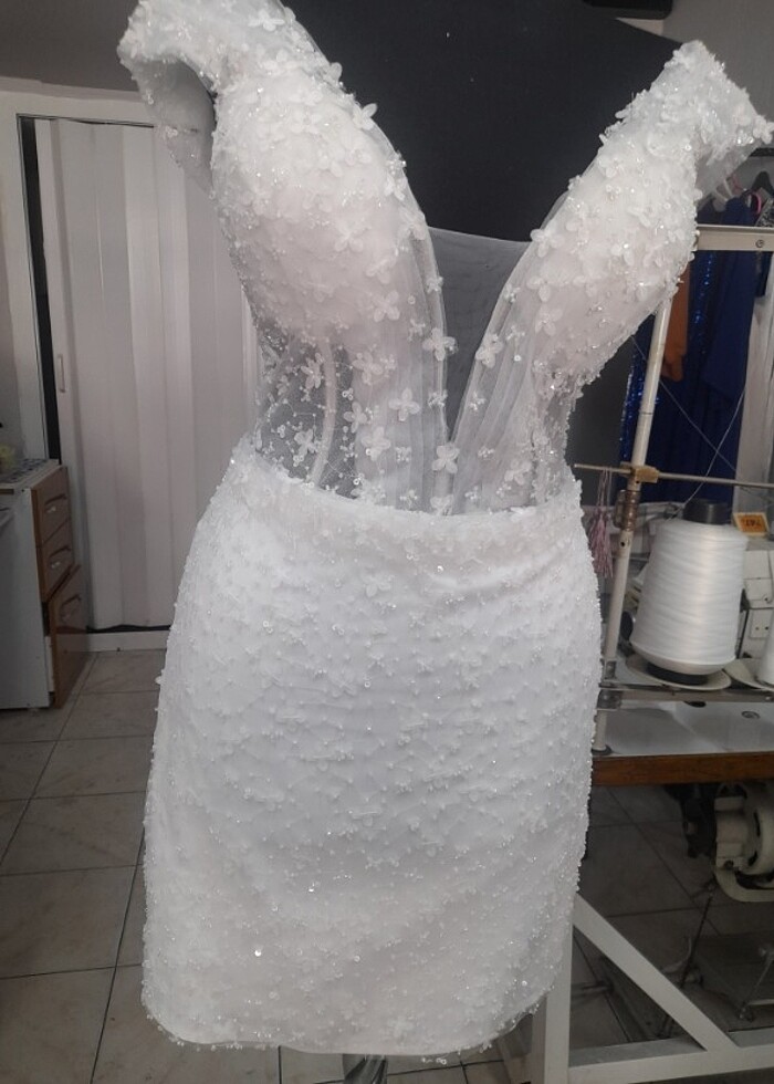 Gelinlik after party elbisesi - Görsel 3