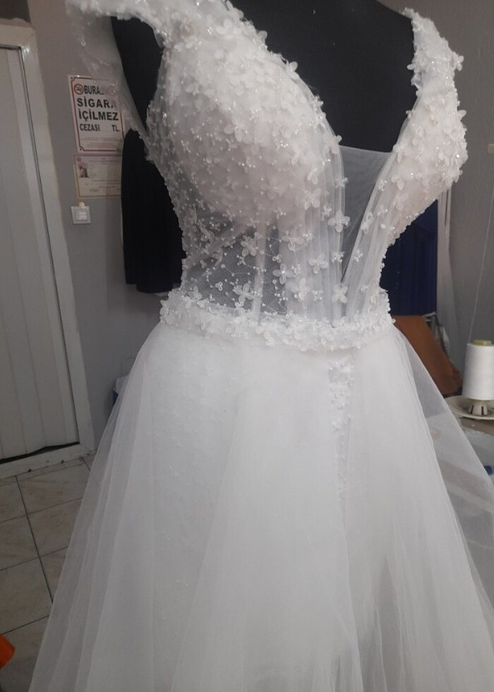 Gelinlik after party elbisesi - Görsel 4