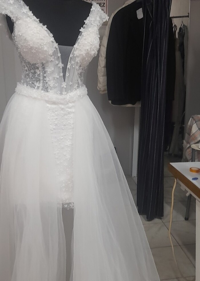 Gelinlik after party elbisesi - Görsel 5