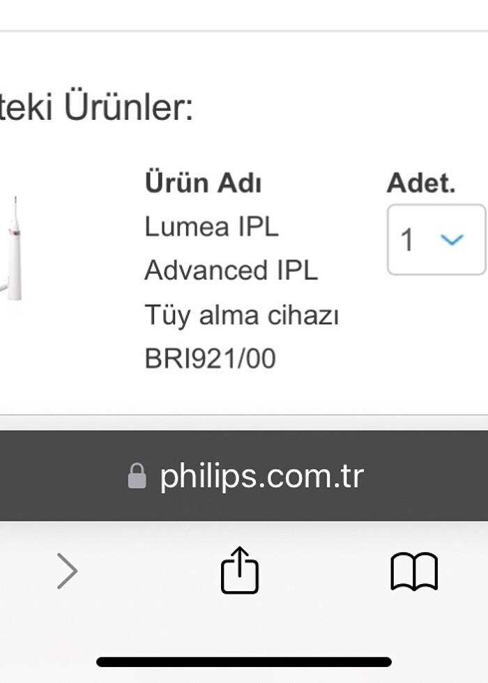 Philips Bri921/00 Ipl lazer epilasyon - Görsel 2