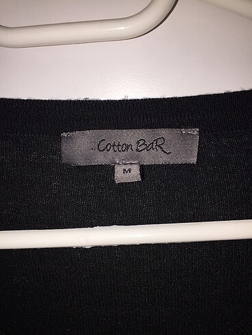 Cotton Bar Siyah triko bluz