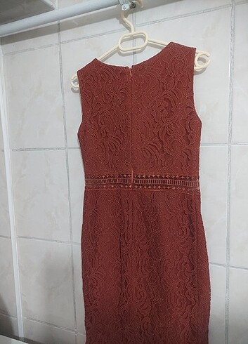 Kiremit Rengi Abiye - Görsel 5