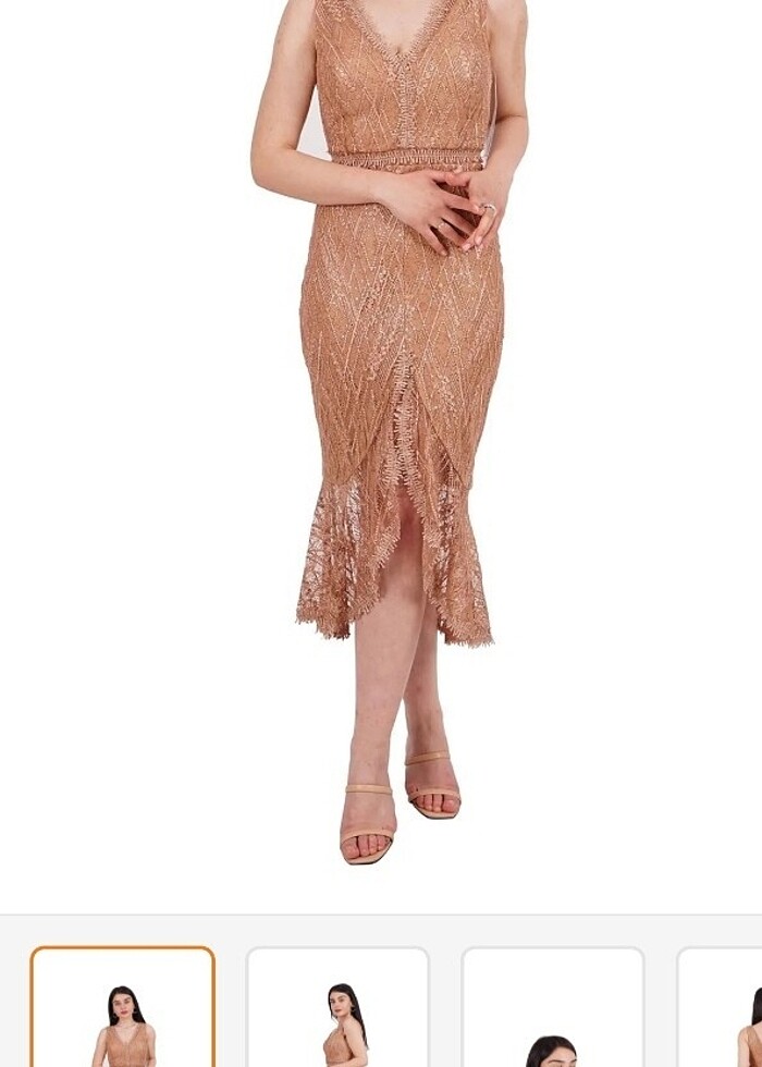 Midi Boy Vizon Abiye - Görsel 2