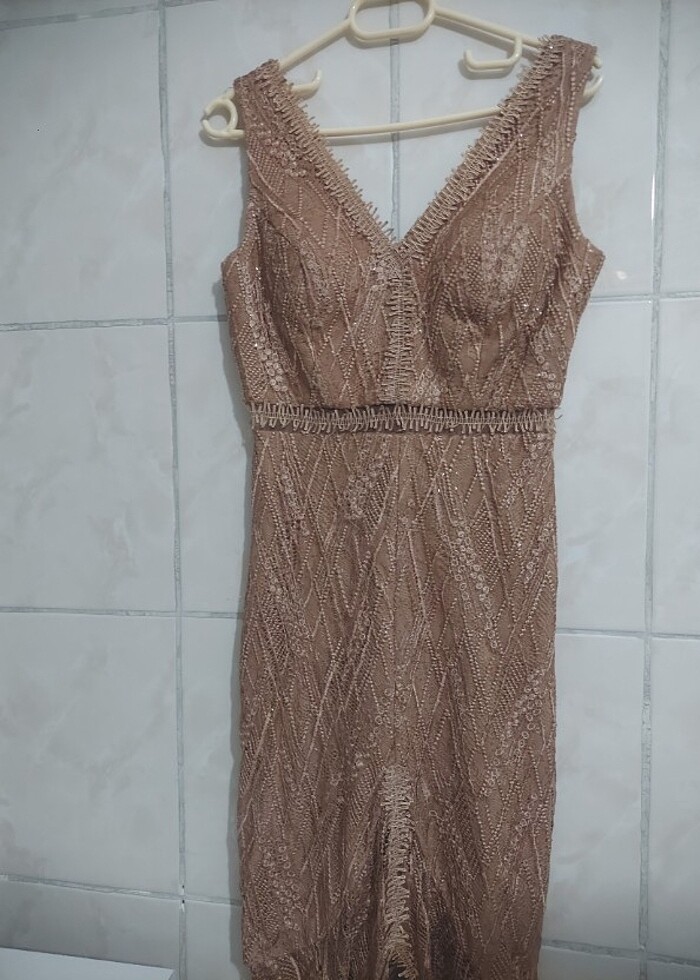 Midi Boy Vizon Abiye - Görsel 4