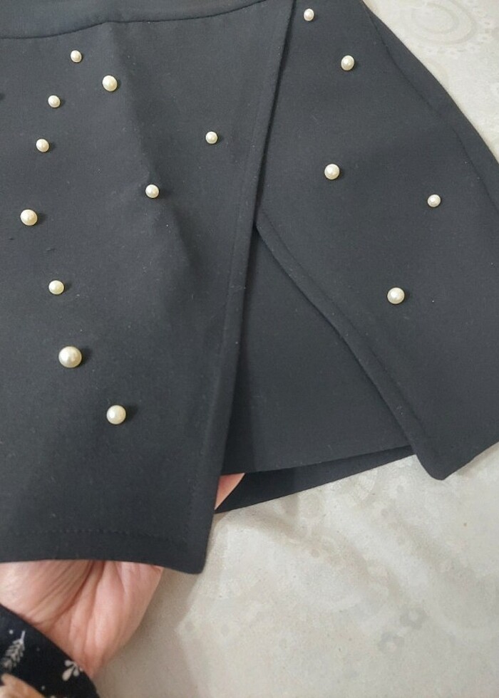 İncili Mini Etek - Görsel 3