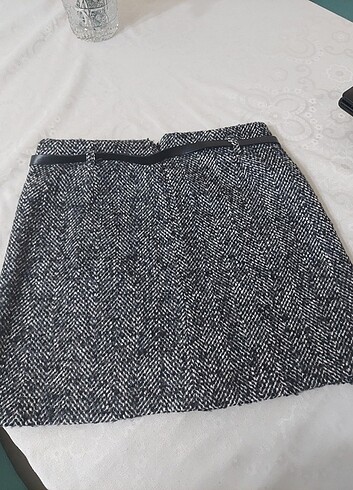 Kemerli Mini Etek - Görsel 2