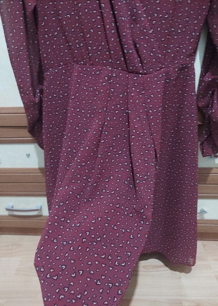 Adl Şifon Elbise - Görsel 4