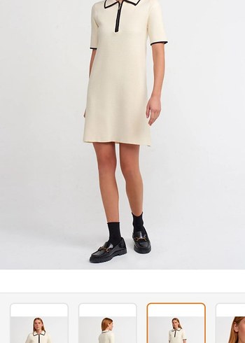 Dilvin Triko Elbise - Görsel 6