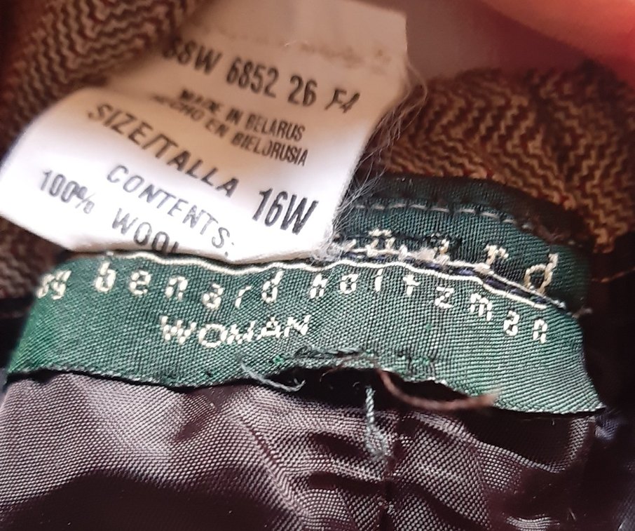 Bernard Holtzman yün pantalon - Görsel 4