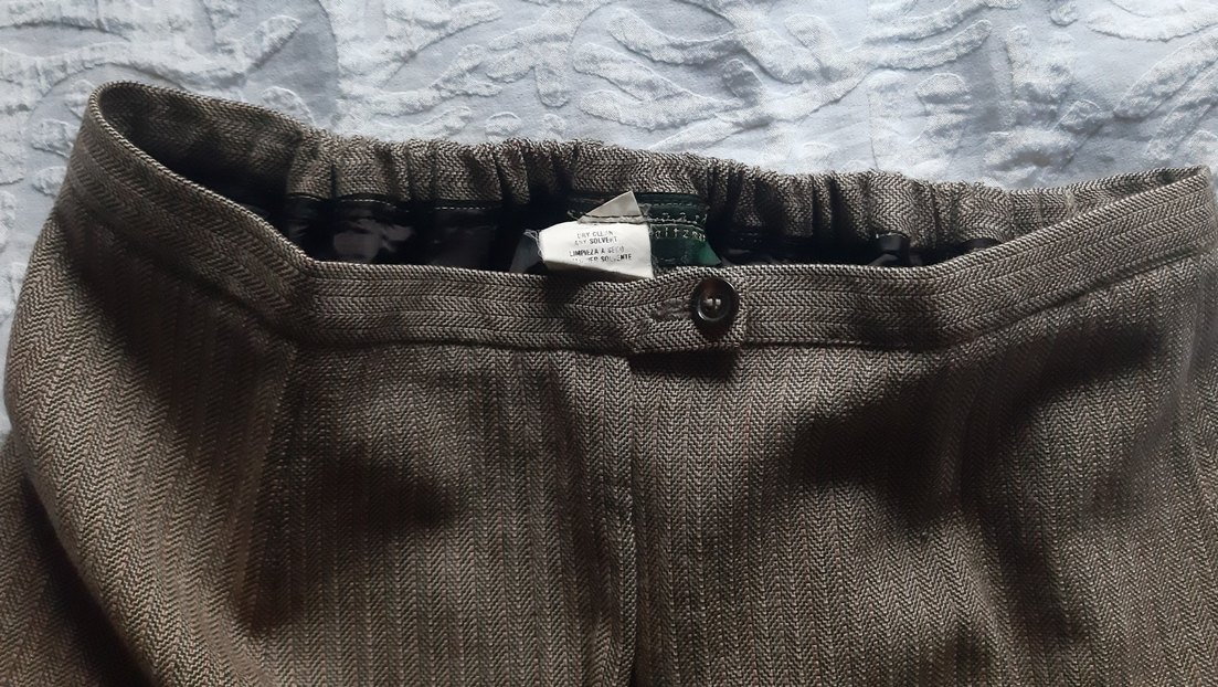 Bernard Holtzman yün pantalon - Görsel 2