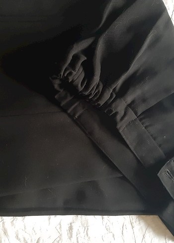 Siyah Kadın Kumaş Pantolon - Görsel 2