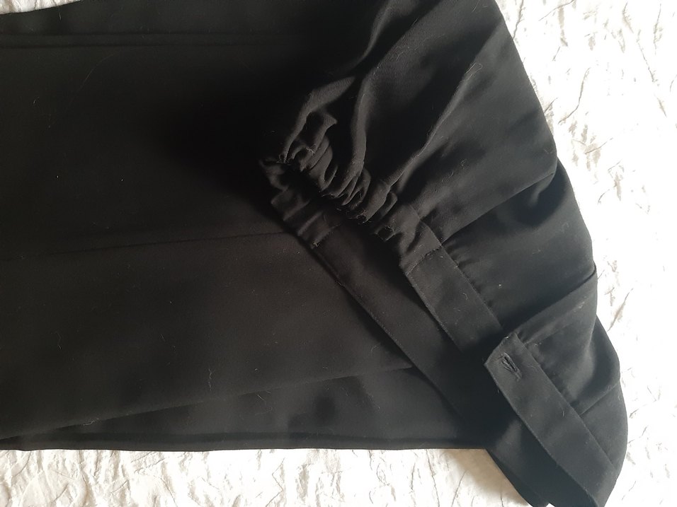 Siyah Kadın Kumaş Pantolon - Görsel 2