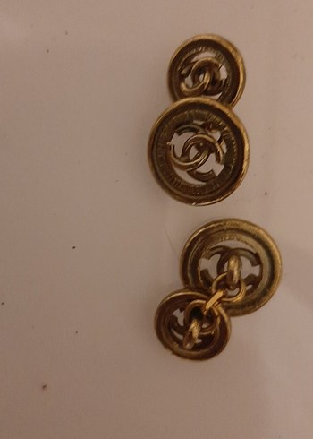 Orjinâl Chanel kol düğmeleri. - Görsel 4