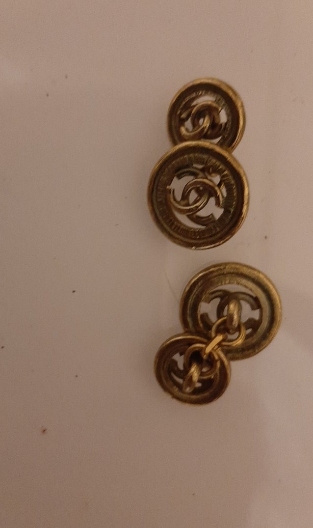 Orjinâl Chanel kol düğmeleri. - Görsel 4