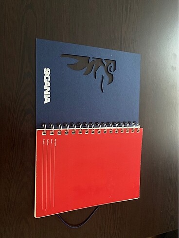 Beden Renk #scania çizgili defter