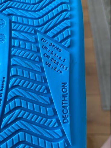  Beden Decathlon deniz ayakkabısı