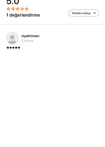 Diğer Serteh isimli satıcı SAHTE ÜRÜN SATIYOR