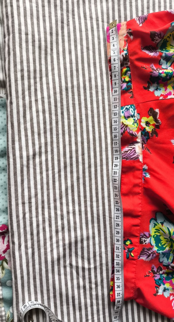 Renkli Baskılı Bohem Hamile Midi Etek - Görsel 5