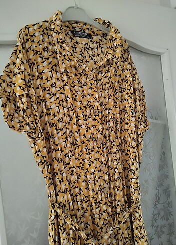 Yazlik kisa kol boydan elbise - Görsel 6