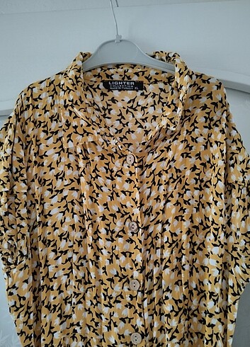 Yazlik kisa kol boydan elbise - Görsel 7