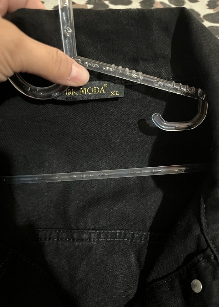 Siyah kot ceket - Görsel 2